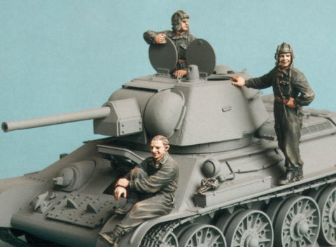Soviet Tank crew summer 1943-45