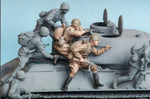 Sowjetische Rotarmisten #3  Sommer 1943-45 (aufgesessen)
