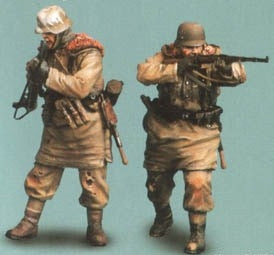 German Waffen SS Grenadiers Kharkow Winter 1943