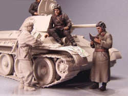Sowjetischer Panzeroffiziere  Winter 1941