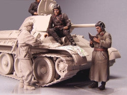 Soviet Tank officers  Winter 1941