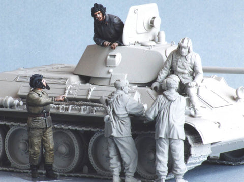 Soviet Tank crew #2  winter 1941-42