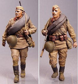 Sowjetische Rotarmisten mit Degtiarev MG Sommer 1941