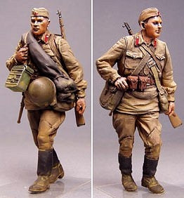 Sowjetische Rotarmisten Sommer 1941