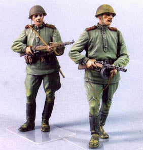 Soviet infantrymen summer #4 1943-45