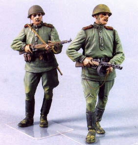Sowjetische Rotarmisten #4  Sommer 1943-45