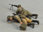 Russian machinegunners with 7,62mm MG DP-28 1941-45