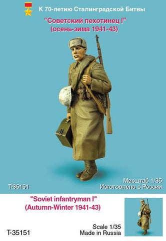 Russian Infantryman #1 Autumn/Winter 1941/43