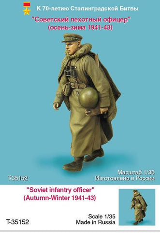 Russischer Infanterie-Offizier Herbst-Winter 1941-43