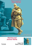 Russischer Soldat Sommer 1943-45