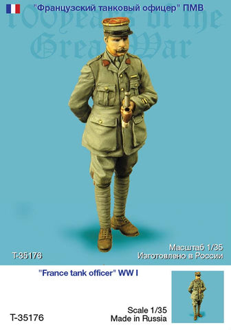 Französischer Panzeroffizier WW I