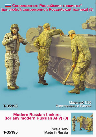 Moderne Russische Panzersoldaten