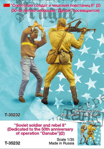Russischer Soldat & Demonstrant #2 "Operation Danube" Prag 1968