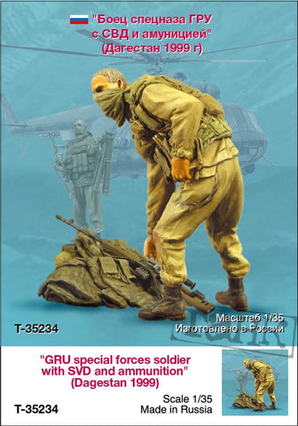 GRU Special Forces mit SVD Dagestan 1999