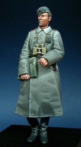 German Wehrmachtsofficer with coat