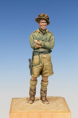 Britischer Panzersoldat Westsahara 1940