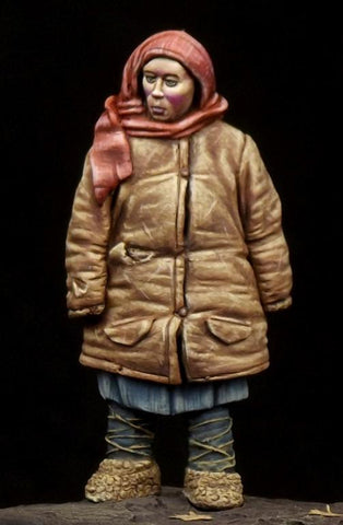 Girl in Winter WWII