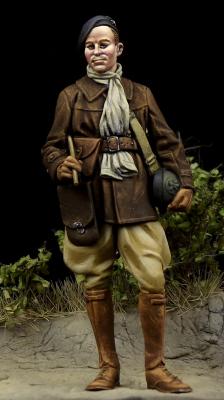 Französischer Panzersoldat WWII