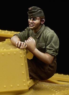 Ungarischer Panzersoldat für 40M Turán WWII