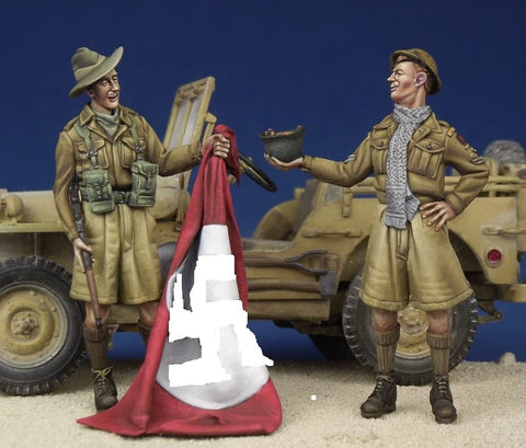 Souvenir Hunters (Desert Rat & Australian) WWII