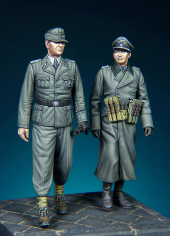 Otto Skorzeny & WSS Officer