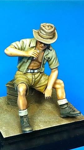 French soldier at rest#1 Indochina