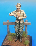 French Soldier eating #2 Indochina