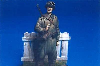 German motorcycle rider WWII