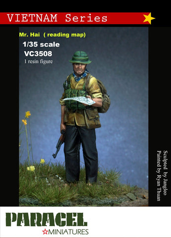 Mr Hai reading map