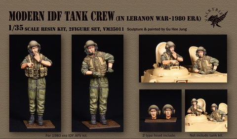 Modern IDF Tank Crew Lebanon 1980 Era