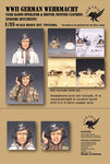 German Tank Driver & Radio Operator  with Winterclothing WWII