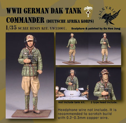 DAK Panzerkommandant WWII