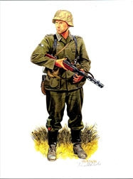 Infantry Feldwebel Eastern front 1942