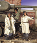 Russische T-34 Besatzung Winter 1943
