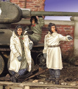 Russian T-34 Crew Winter 1943