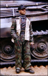 Deutscher Panzersoldat  in Winterwechseluniform 1943