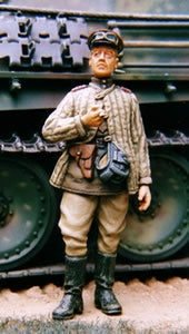 Russian tank commander in quilted jacket 1943/45